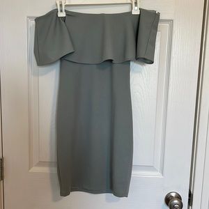 FAVLUX Off the Shoulder Bodycon dress